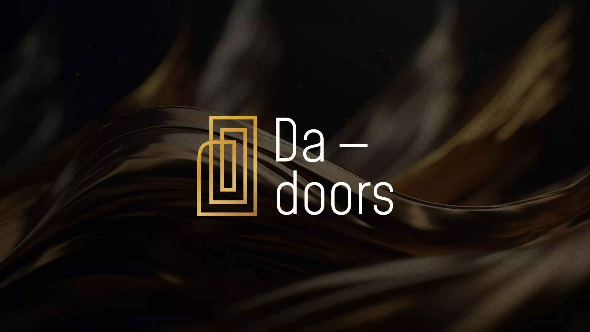 Разработка логотипа для компании «DA-DOORS» в Верхней Пышме